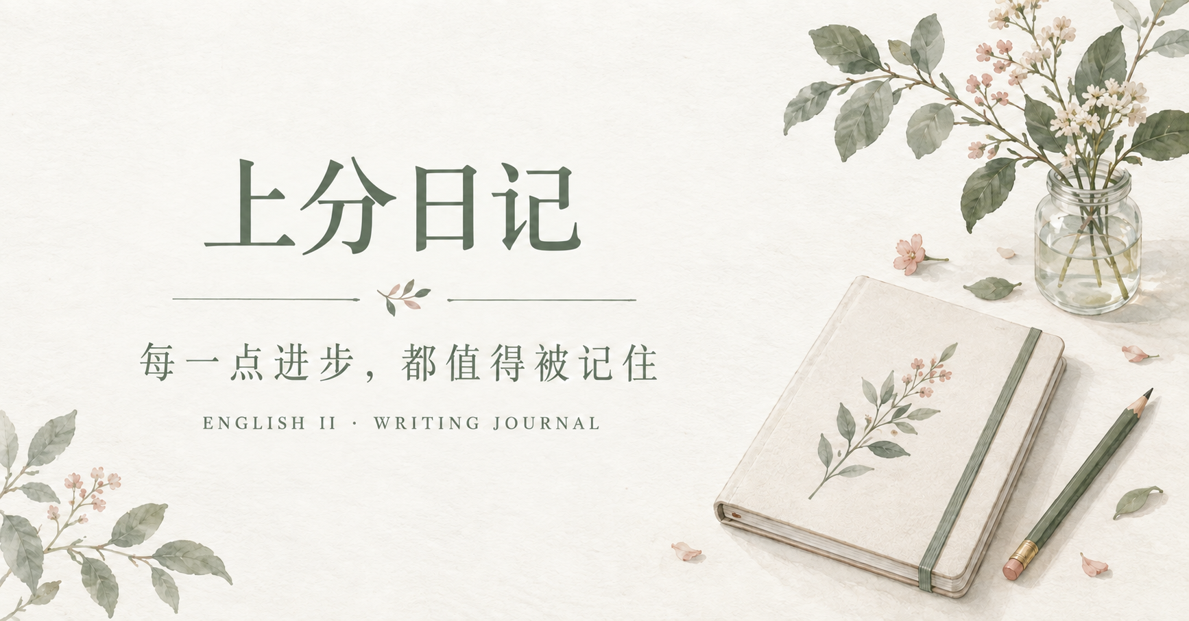 上分日记,每一点进步都值得被记住